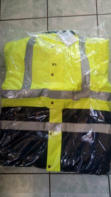 PARKA FLUO HAUTE VISIBILITE